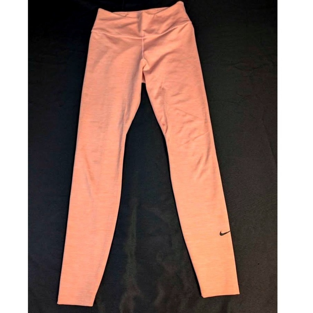NIKE ~ ONE TIGHT FIT DRI FIT SMOOTH KNIT TRAINING TIGHTS ~ AJ8827-606 ~ Small - Picture 3 of 10